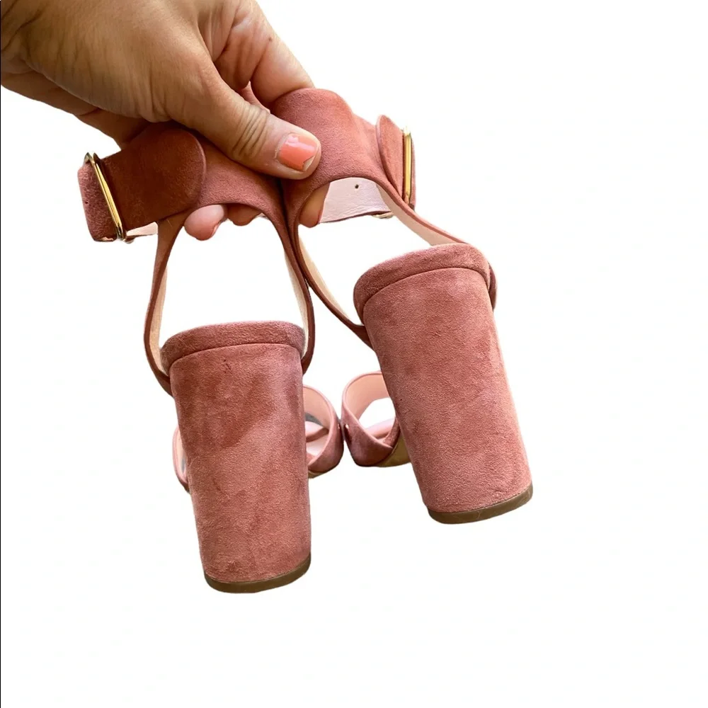 Kate Spade Oakwood Cumin Ankle Heels Sandals - Picture 10 of 15
